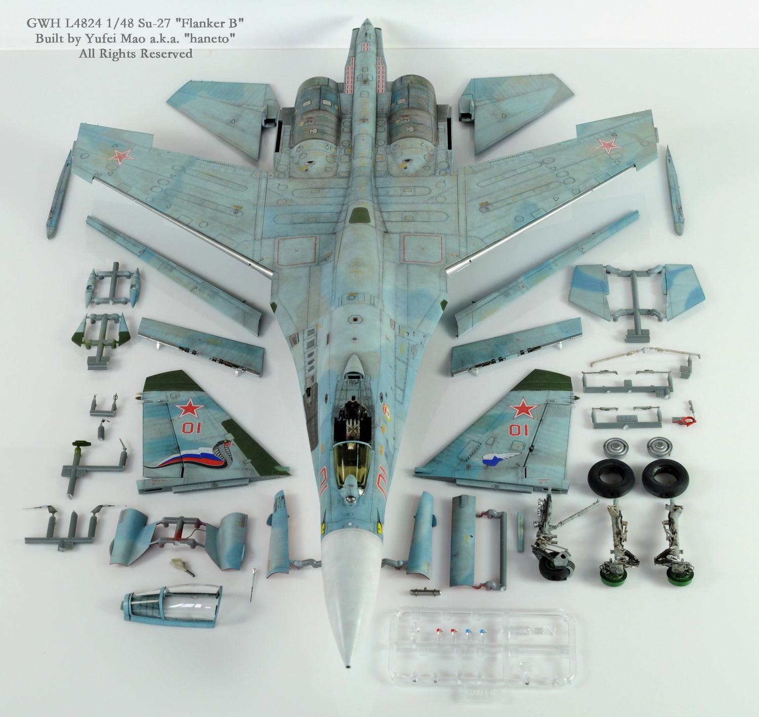 GWH 1/48 Su-27 "Flanker B" Heavy Fighter Building Record - Page 3 - In ...