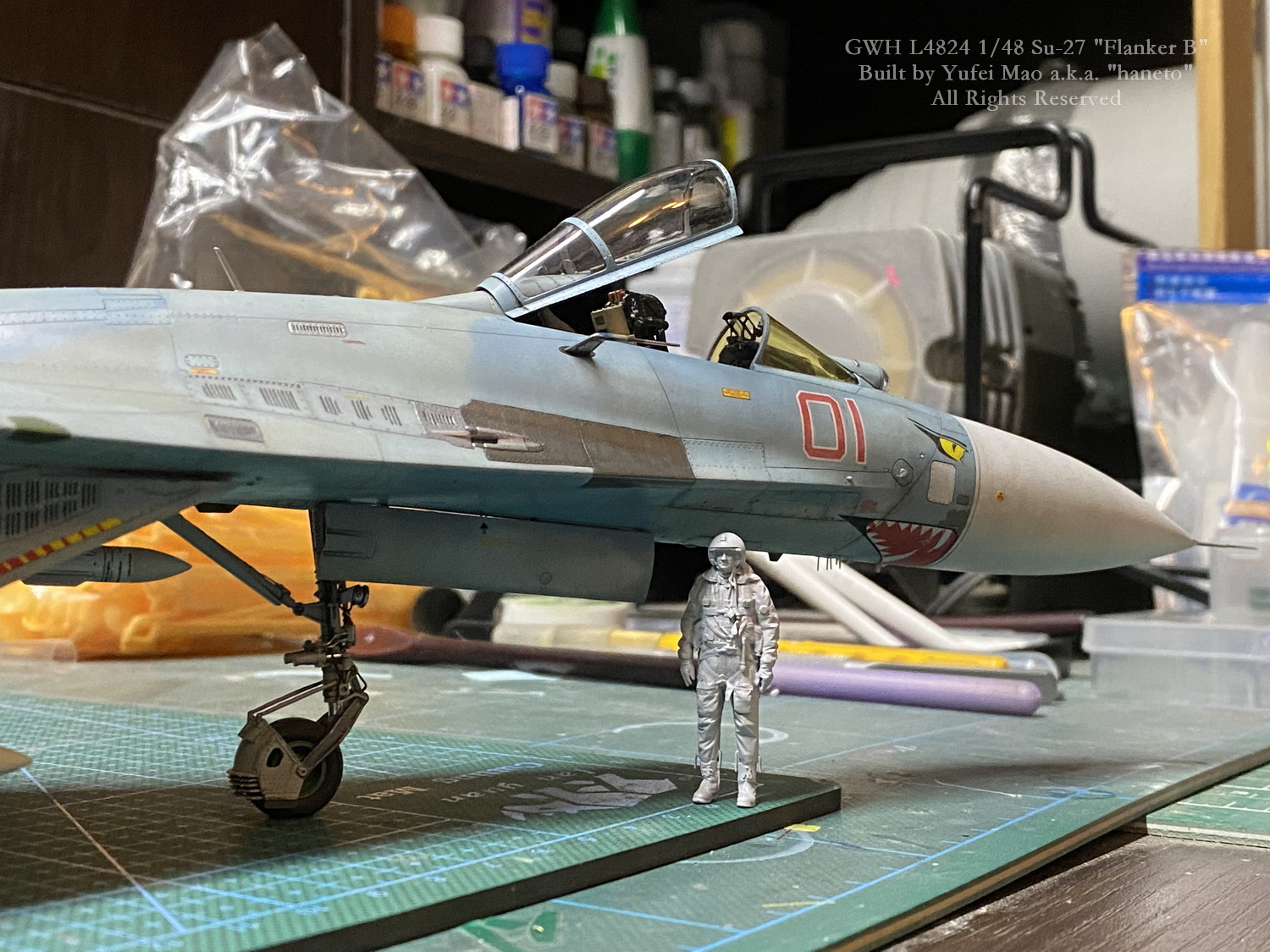 GWH 1/48 Su-27 "Flanker B" Heavy Fighter Building Record - Page 3 - In ...