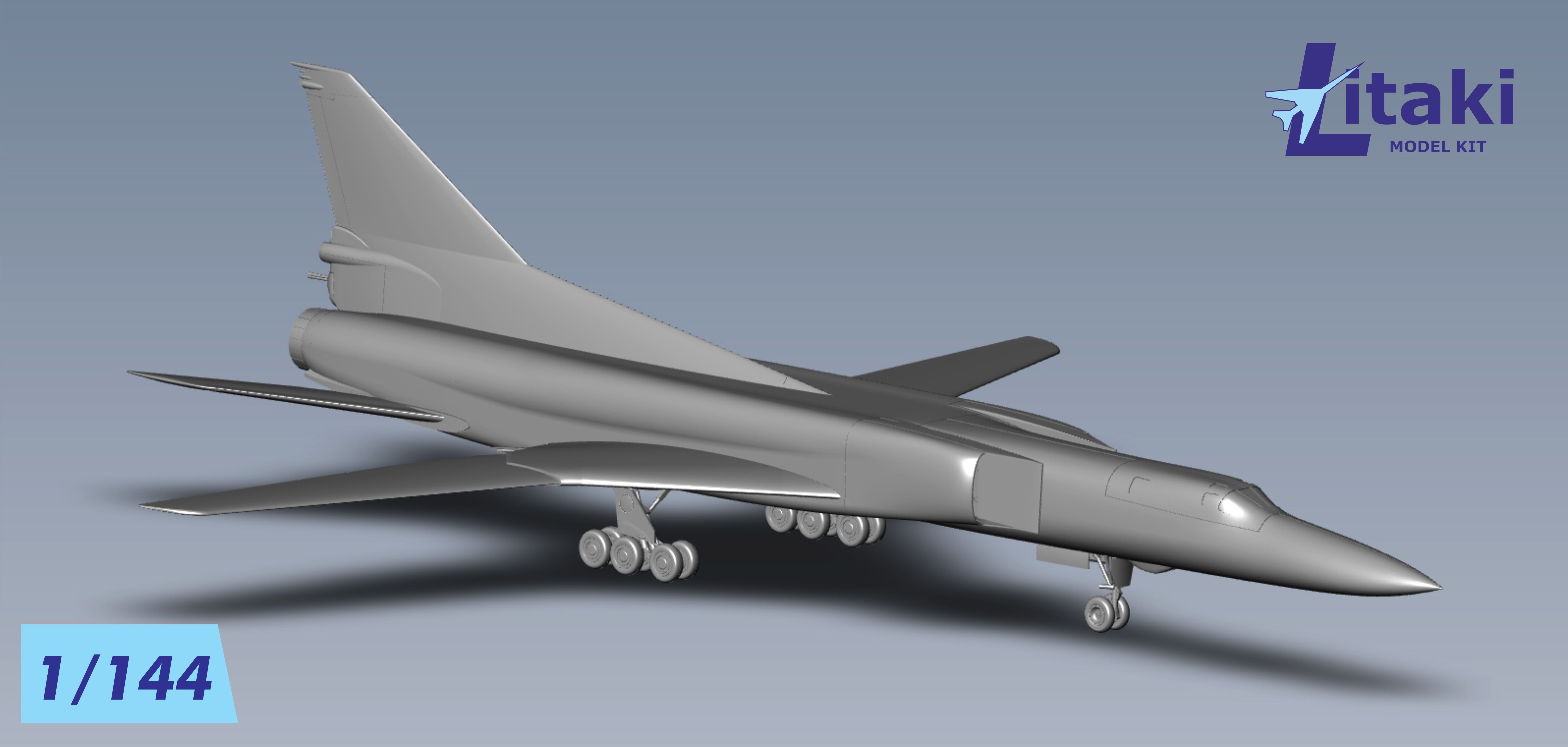 Tupolev Tu-22M2 "Backfire" Scale 1/144 From New Brand LITAKI - Jet ...